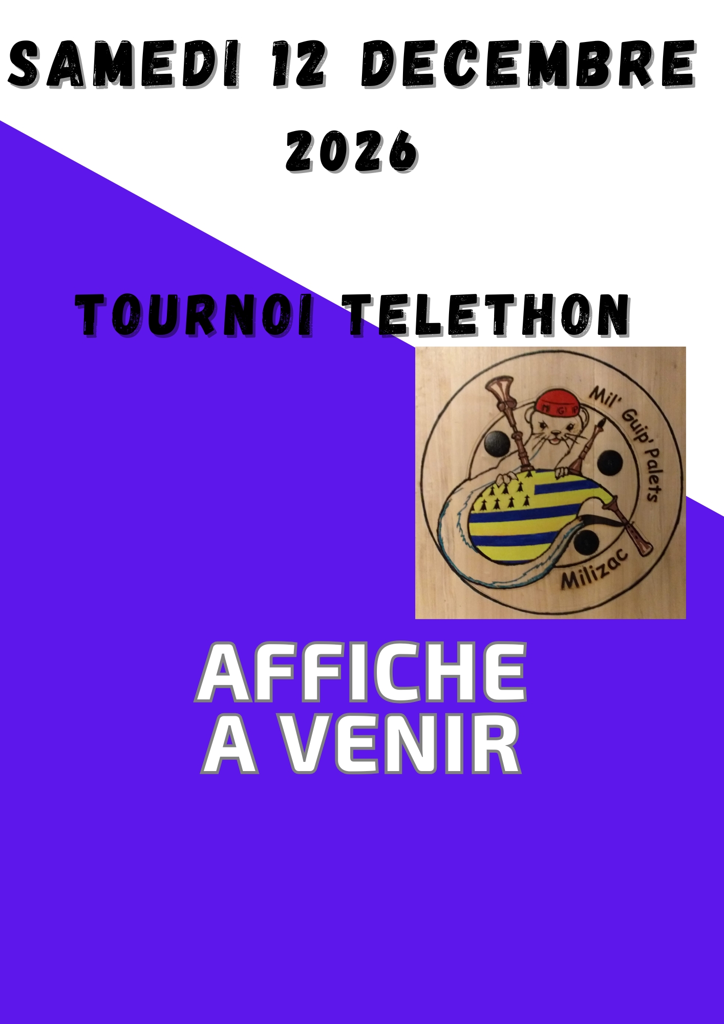 Tournoi TELETHON - MIL'GUIP PALETS
